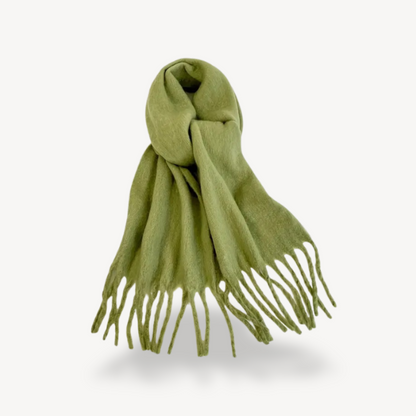 Fringed Wool Scarf