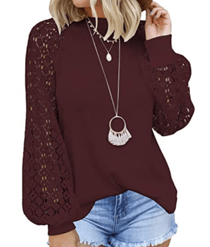 AlexasShirt I Loose sweater for women