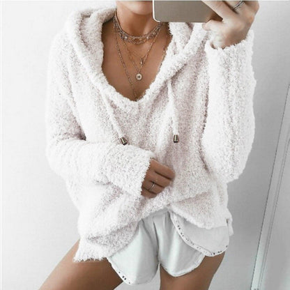 Anastasia Sweater | Women's Teddy Hoodie