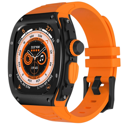Durable Metal Case and Soft Strap for Apple Watch Ultra