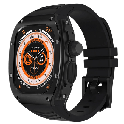 Durable Metal Case and Soft Strap for Apple Watch Ultra