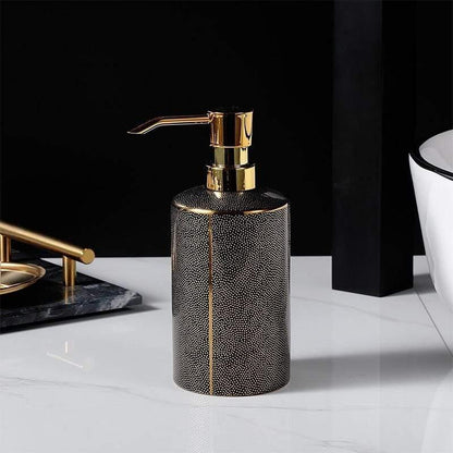 Elegant White Ceramic Bathroom Accessory Set