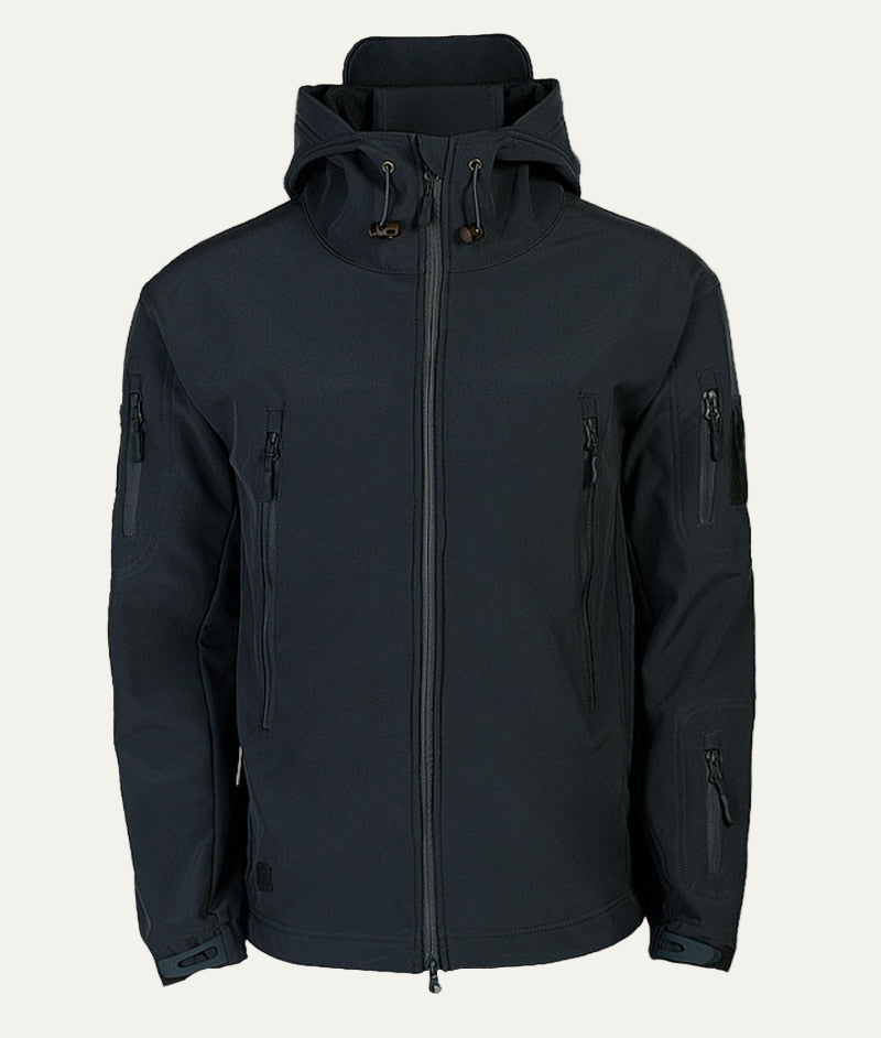 Men’s Tactical Hooded Utility Jacket