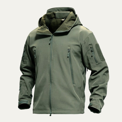 Men’s Tactical Hooded Utility Jacket