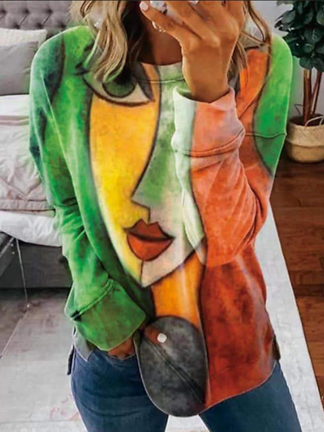 Artistic Gradient Sweater - Lira
