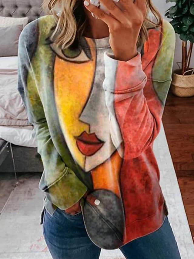 Artistic Gradient Sweater - Lira