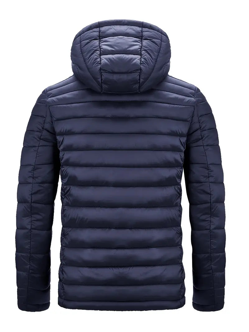 Women’s Hooded Quilted Full Zip Puffer Jacket