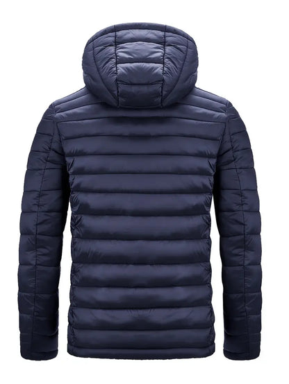 Women’s Hooded Quilted Full Zip Puffer Jacket