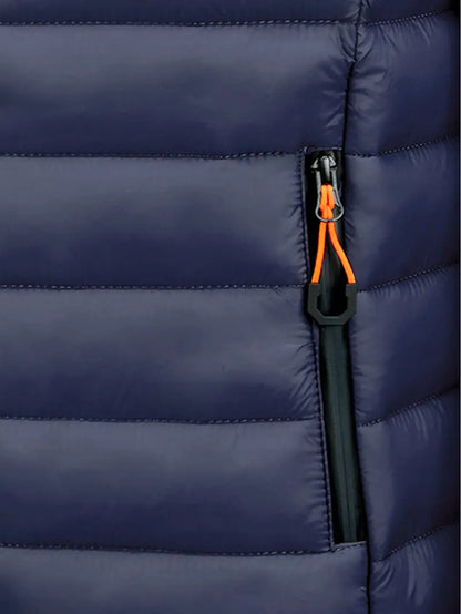 Women’s Hooded Quilted Full Zip Puffer Jacket