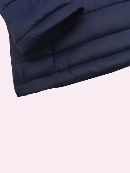 Women’s Hooded Quilted Full Zip Puffer Jacket