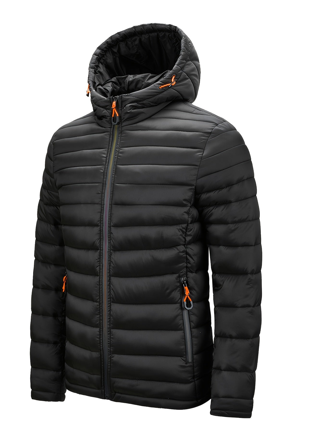 Women’s Hooded Quilted Full Zip Puffer Jacket