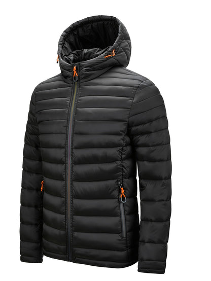 Women’s Hooded Quilted Full Zip Puffer Jacket
