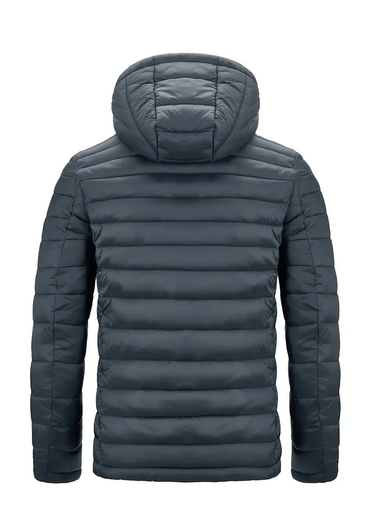 Women’s Hooded Quilted Full Zip Puffer Jacket