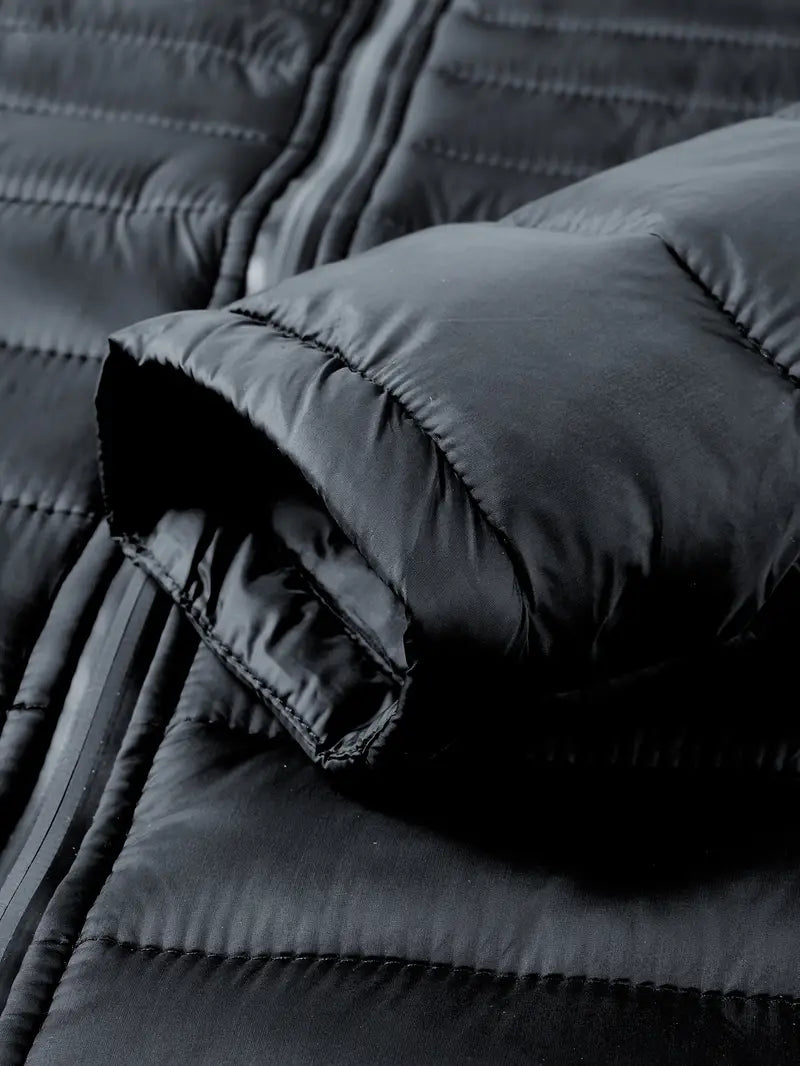 Women’s Hooded Quilted Full Zip Puffer Jacket