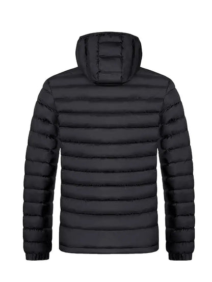 Women’s Hooded Quilted Full Zip Puffer Jacket