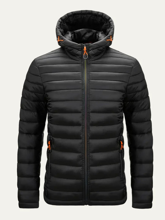 Women’s Hooded Quilted Full Zip Puffer Jacket