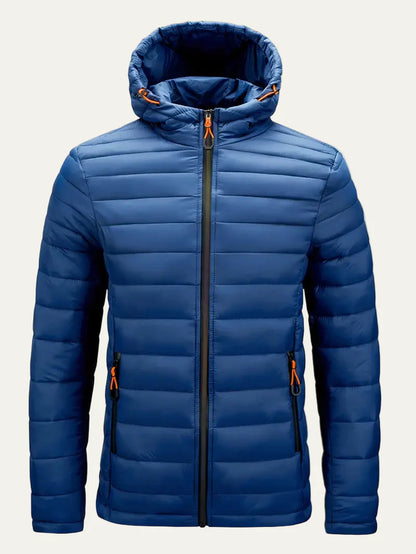 Women’s Hooded Quilted Full Zip Puffer Jacket