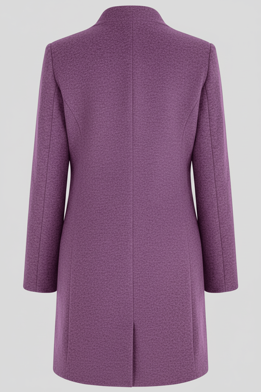 Women’s Long A Line Hooded Button Coat