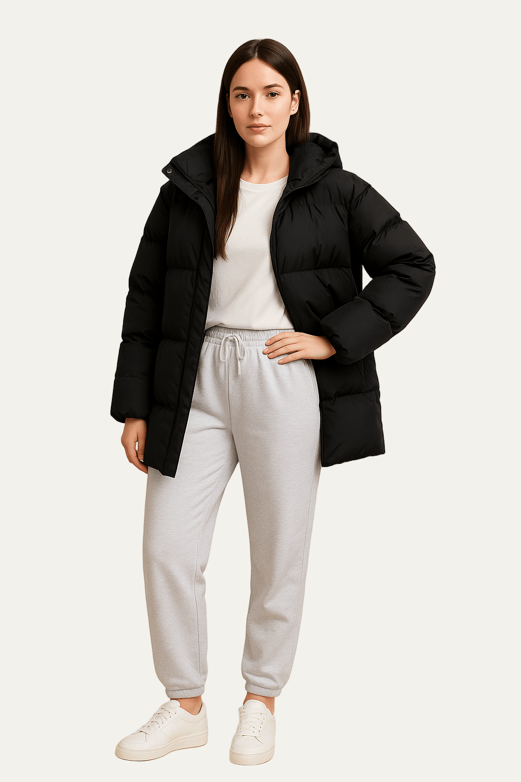 Women’s Double Breasted Sophisticated Trench Coat