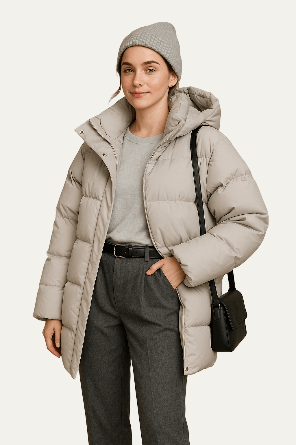 Women’s Double Breasted Sophisticated Trench Coat