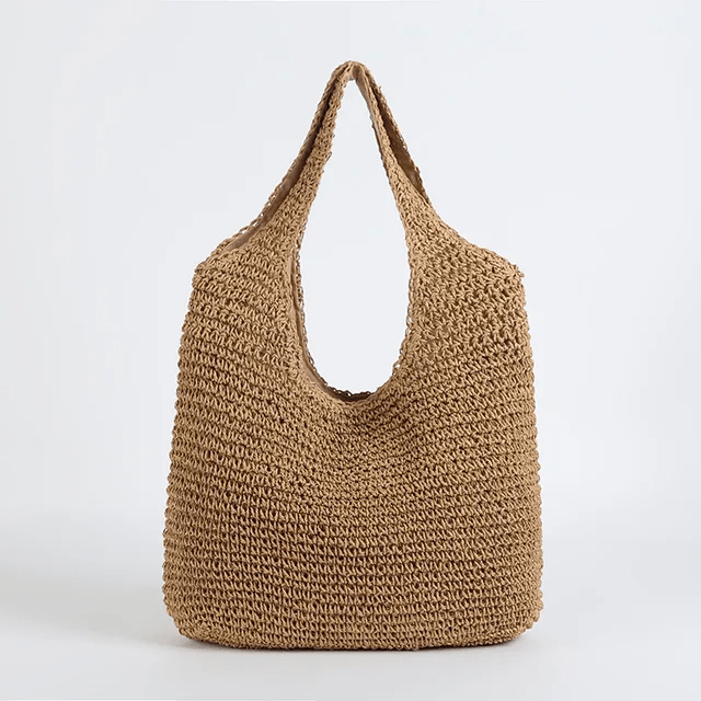 Isoria – Women’s Straw Beach Bag Lightweight & Durable
