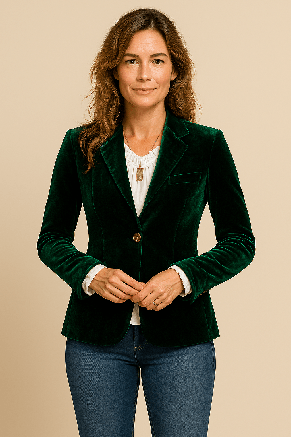 Luxury Women's Velvet Jacket