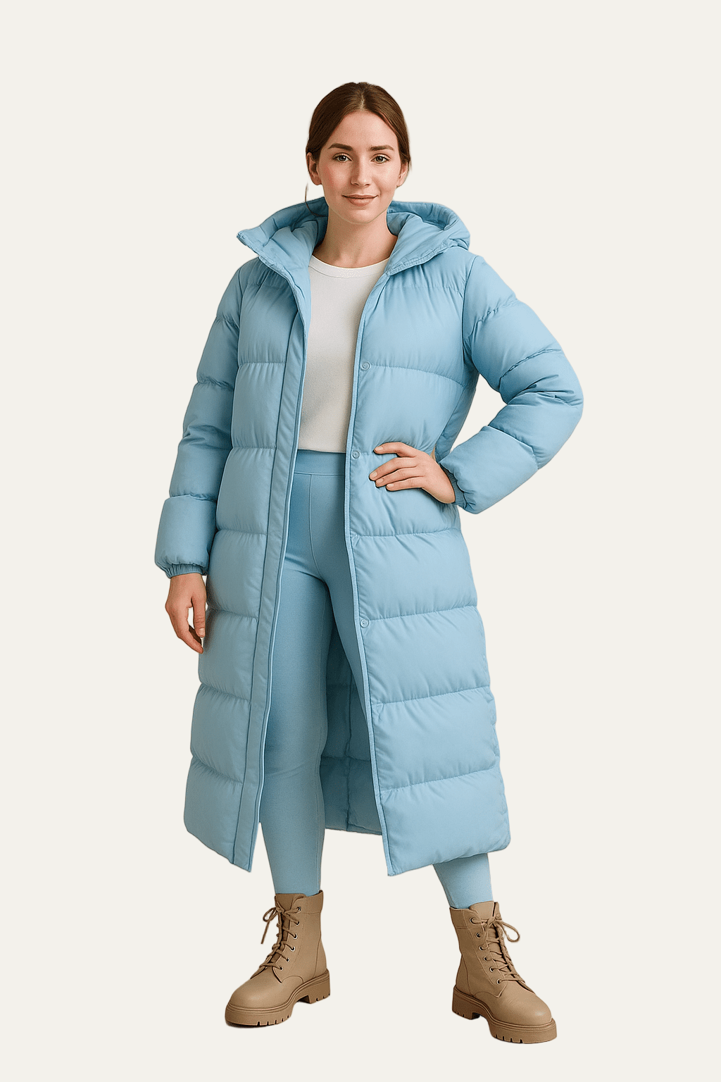 Women’s Cable Knit Zip Up Stand Collar Jacket