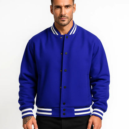 Men’s Classic Varsity Snap Jacket