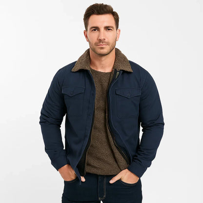 Men’s Sherpa Collar Workwear Jacket