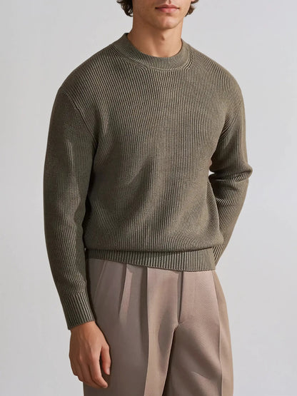 Delbert - Elegant Ribbed Jumper Men