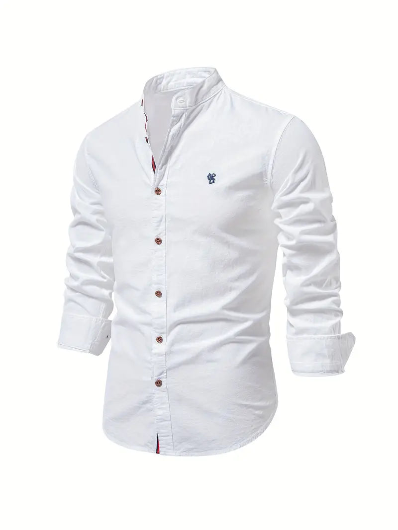Chris: Men's Linen Casual Shirt