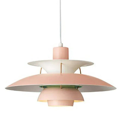 Bright Colored Glass LED Pendant Light Fixture