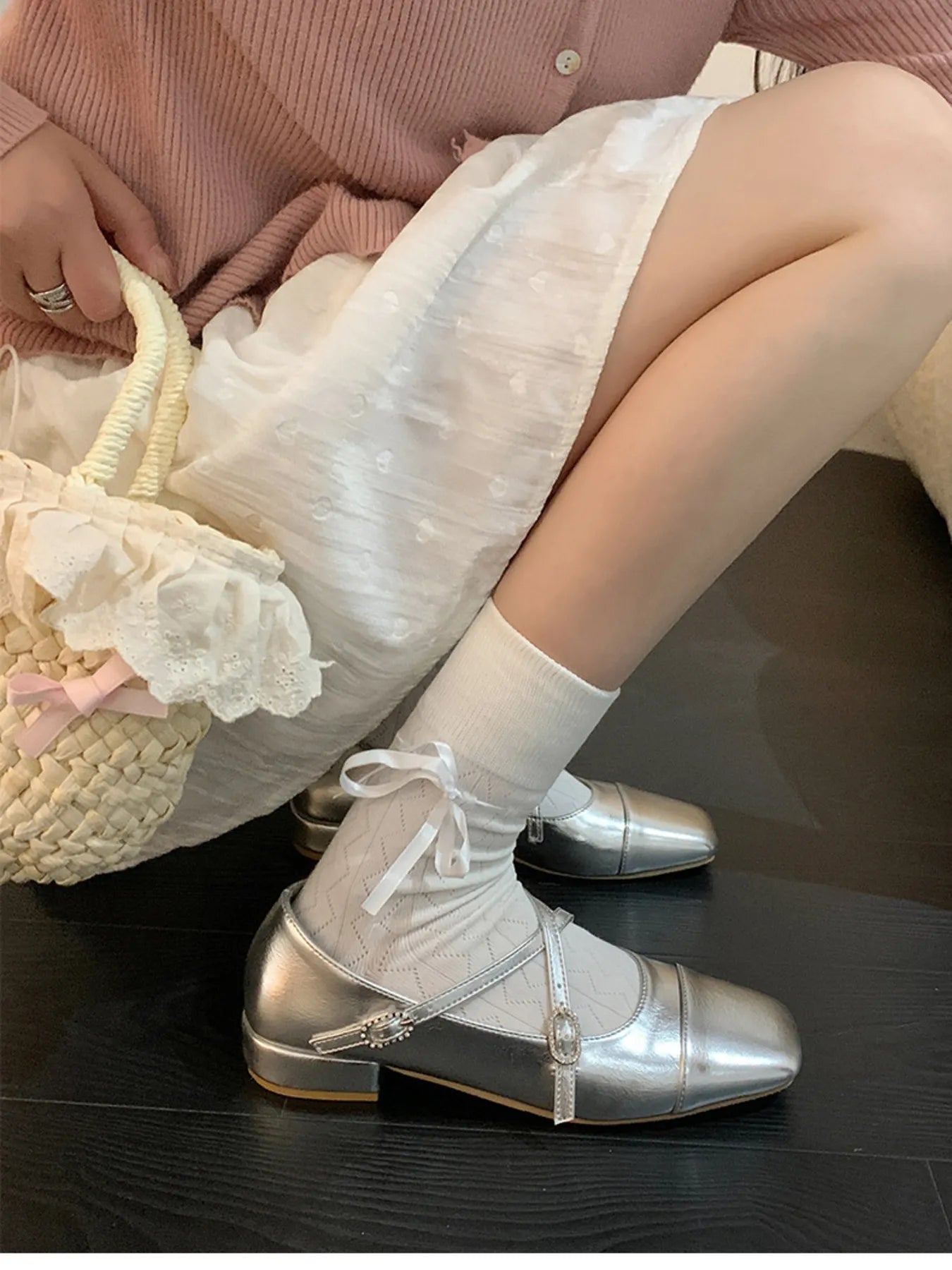 Classic Comfortable Low Heel Mary Jane Shoes