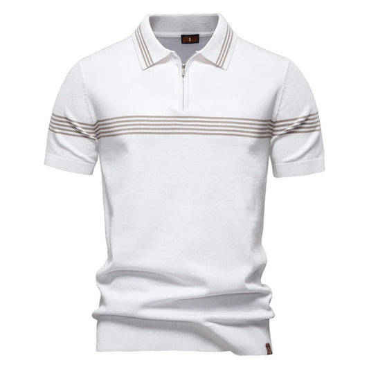 Classic English Knit Polo - BritishElegance