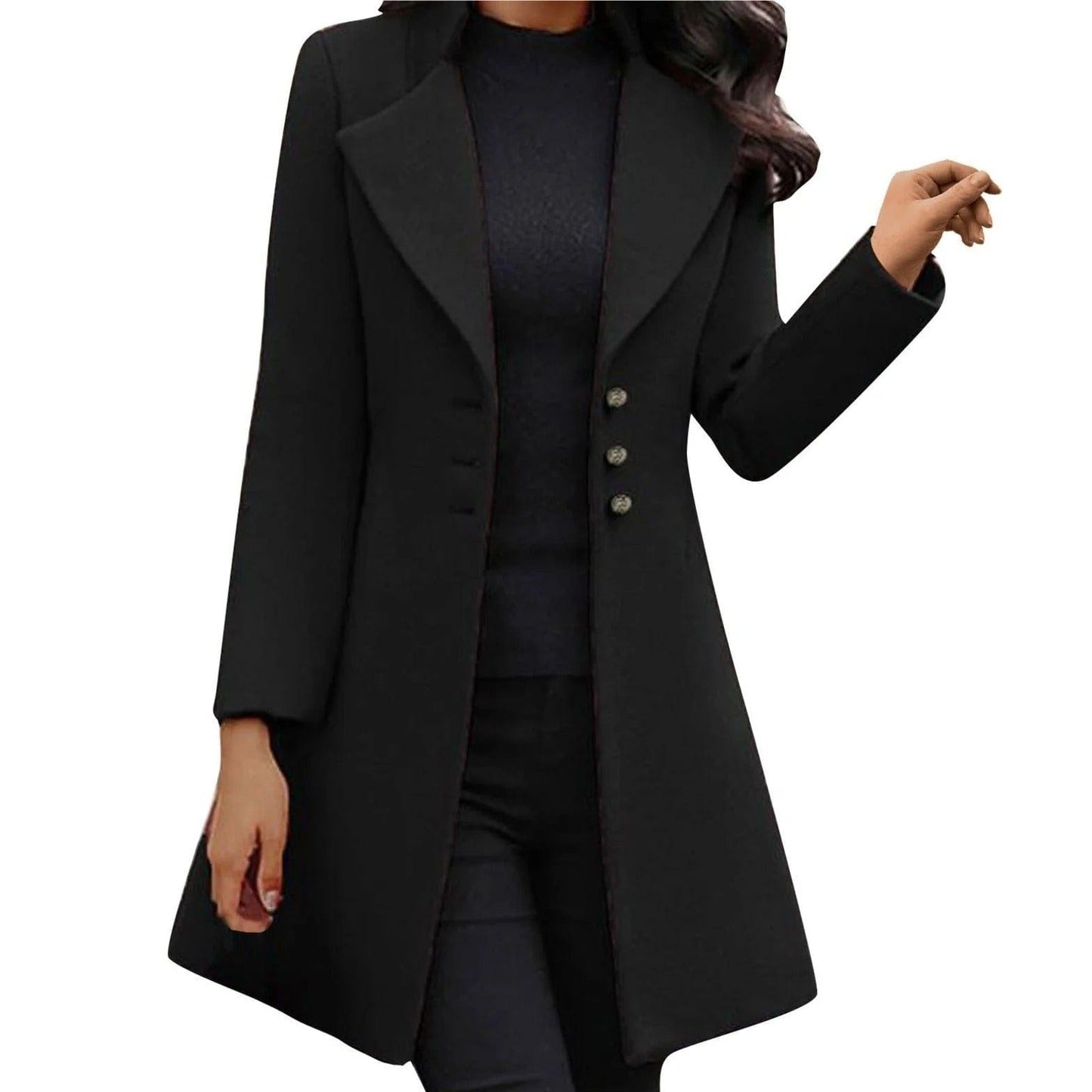 Classic Women's Coat - Warm Autumn Jacket