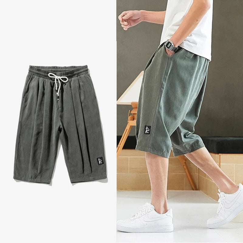 Casual Fit Wide Leg Shorts