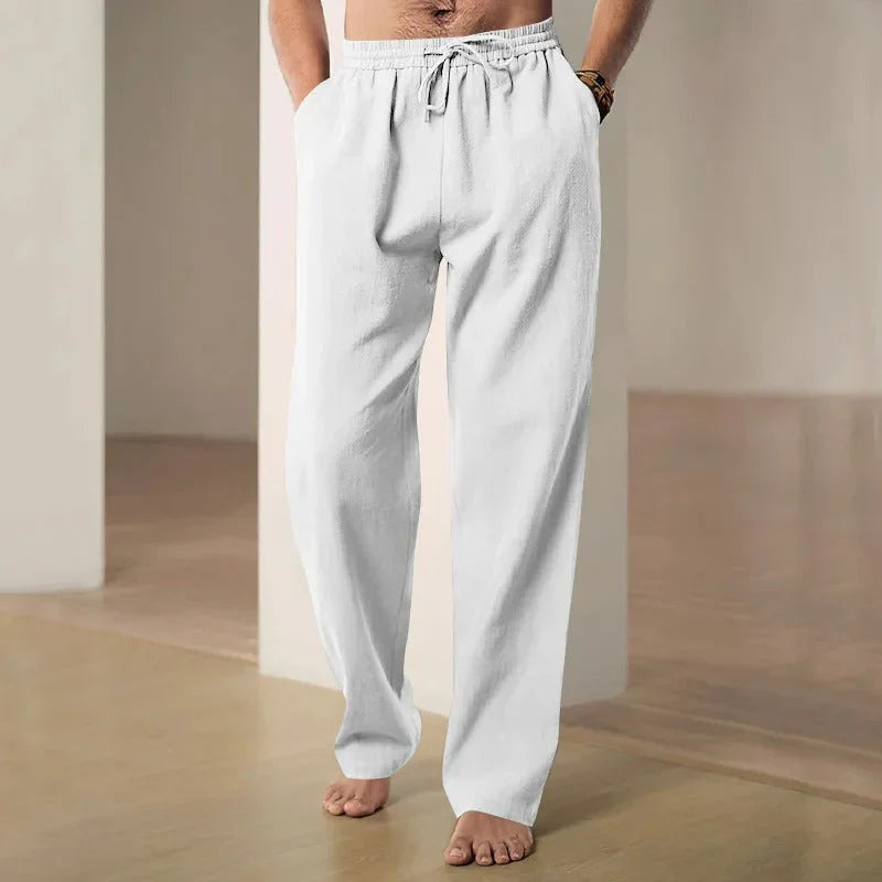 Lightweight Women's Loose Fit Linen Pants