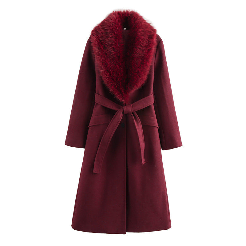 Luxurious Ladies Faux Fur Winter Coat