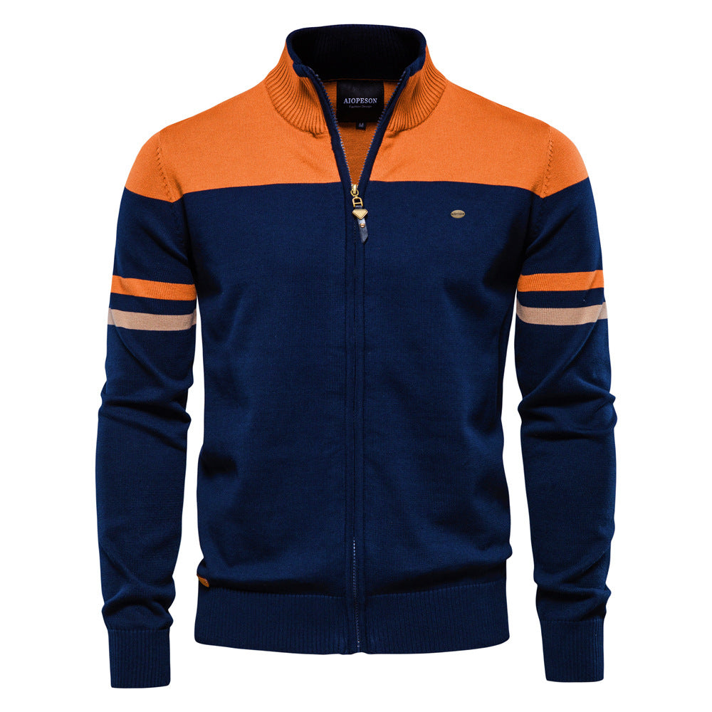 Classic Men's Knitted Cardigan Sweater