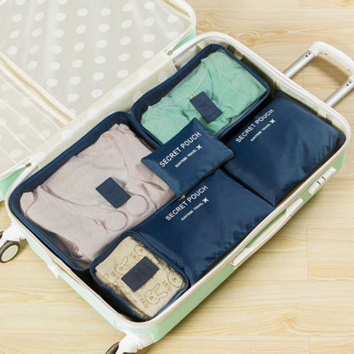Luggage Packing Organiser Set – 1+1 FREE Space-Saving Travel Storage Bags
