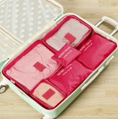 Luggage Packing Organiser Set – 1+1 FREE Space-Saving Travel Storage Bags