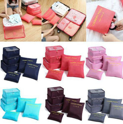 Luggage Packing Organiser Set – 1+1 FREE Space-Saving Travel Storage Bags