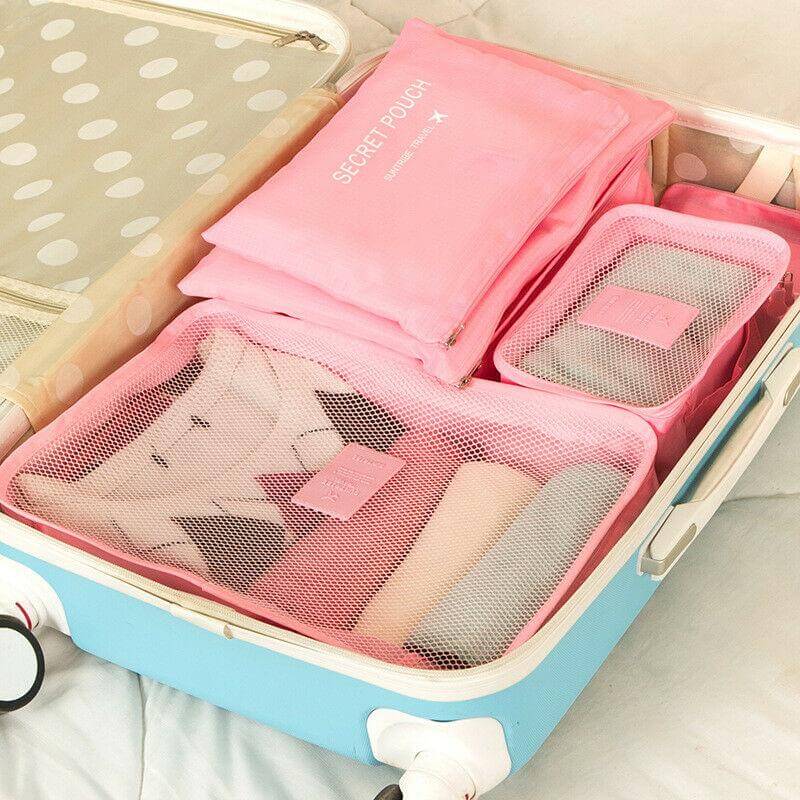 Luggage Packing Organiser Set – 1+1 FREE Space-Saving Travel Storage Bags
