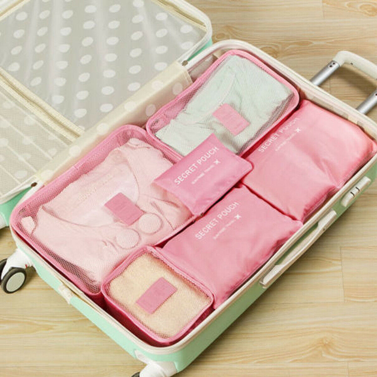 Luggage Packing Organiser Set – 1+1 FREE Space-Saving Travel Storage Bags