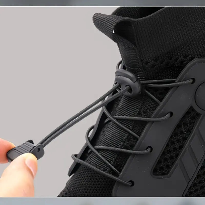 Men’s Mid Cut Trail Shoe with Knit Cuff and Quick Lace