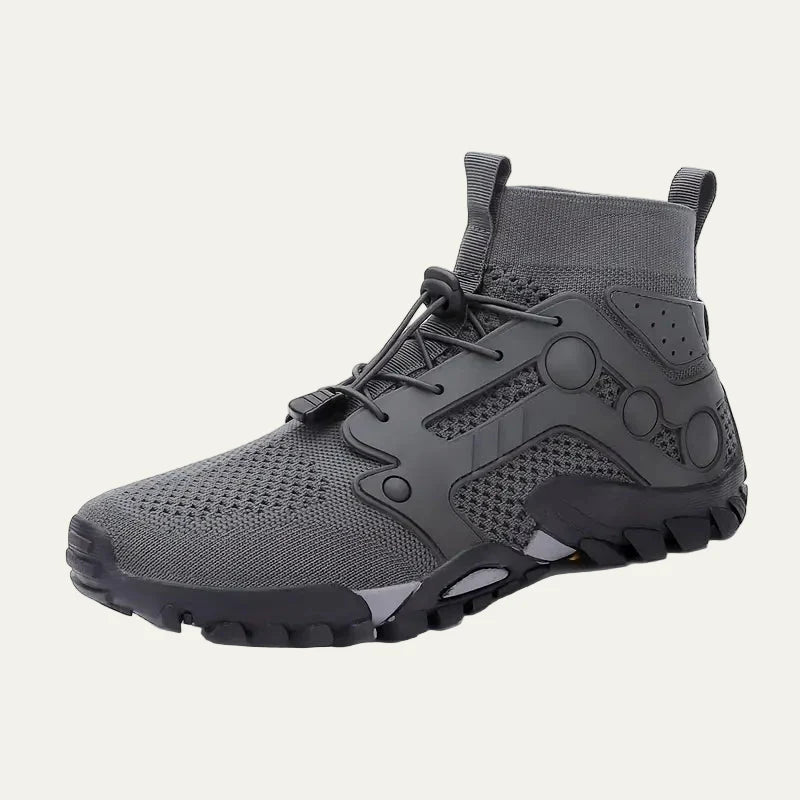 Men’s Mid Cut Trail Shoe with Knit Cuff and Quick Lace