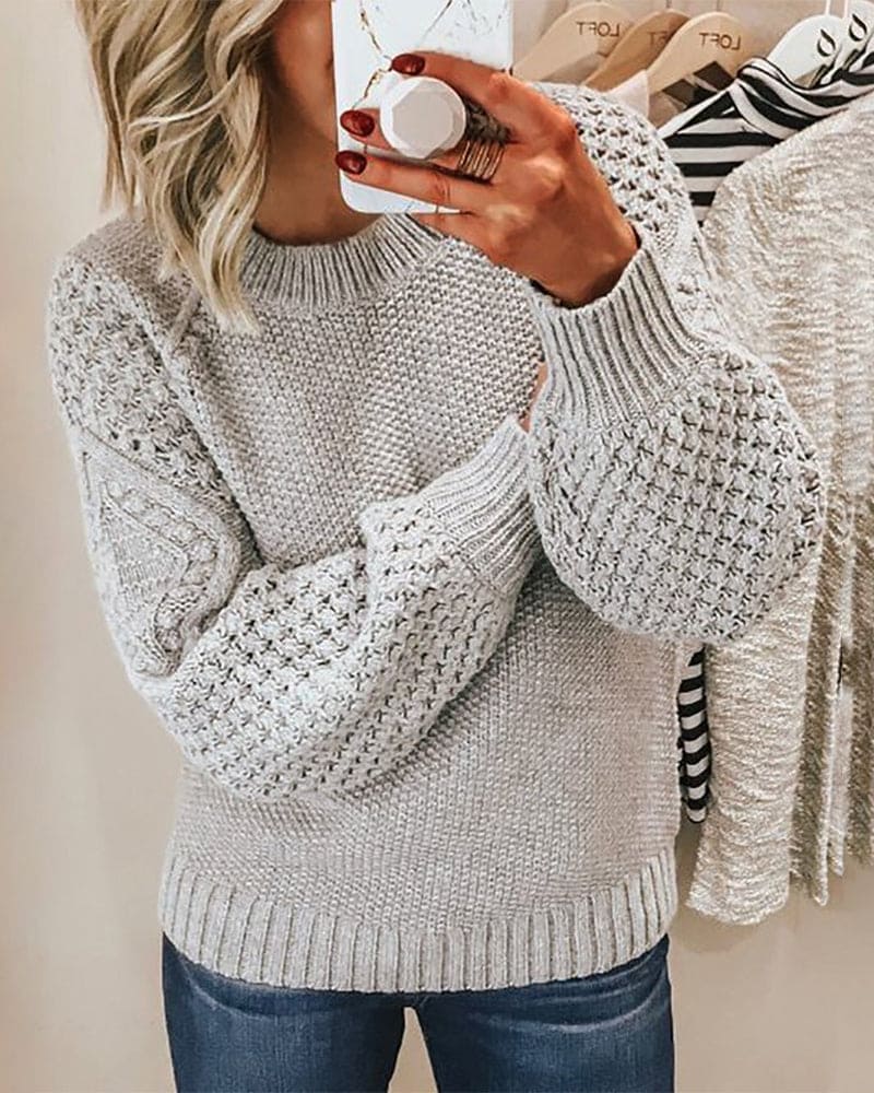 Basic Pullover Jumper - Evelyn