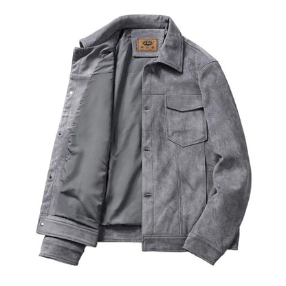 Stylish Leather Jacket for Easygoing Casual Look