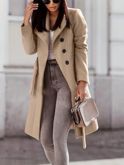 Warm Winter Classic Daisy Coat - BritishElegance
