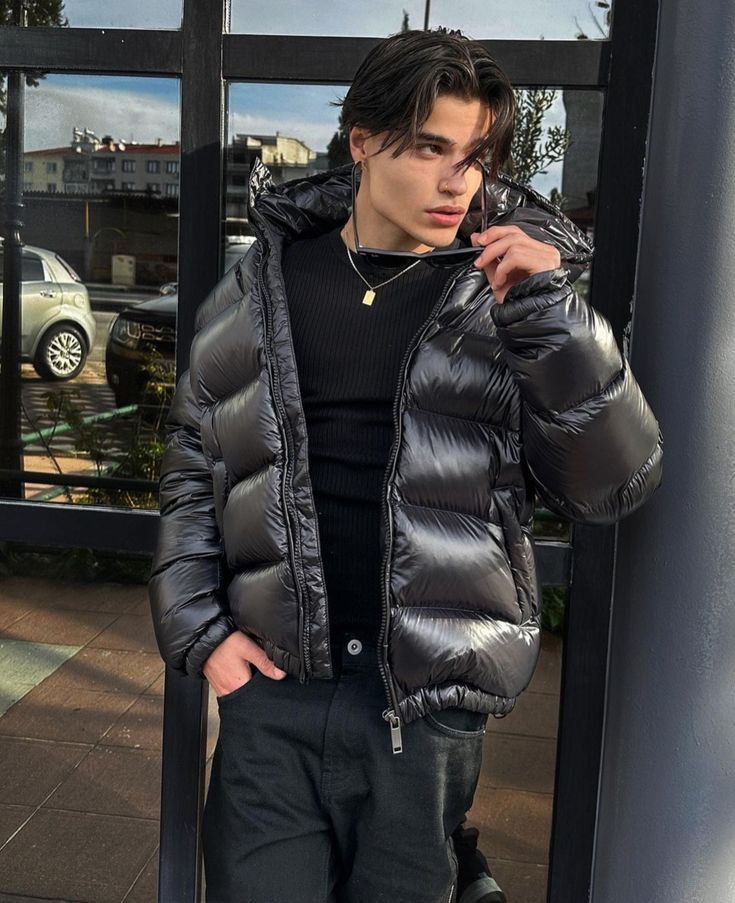 Men's Waterproof Puffer Coat - BritishElegance